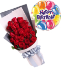 Send Birthday Flower with Balloon to Cebu Philippines