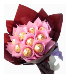 12pcs Ferrero Rocher in Bouquet to Cebu city