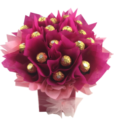 24pcs Ferrero Rocher in a Bouquet to Cebu Philippines