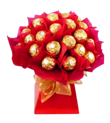 24 Pcs of Ferrero Chocolates Bouquet