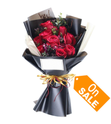 send 9 red roses bouquet to cebu philippines