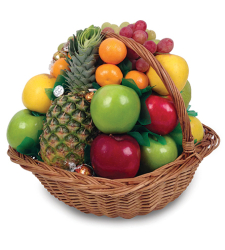 Flower Fruit Basket Online Order to Cebu