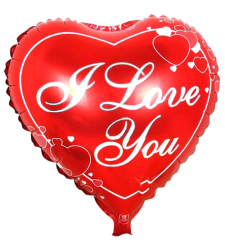 1 pc. I LOVE YOU Mylar Balloon