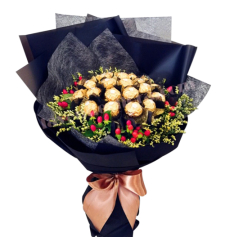 16 Pcs Ferrero Chocolates Bouquet