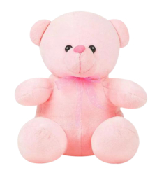 8" Inch Pink Color Teddy Bear