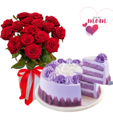 Send mothers day Flower with cake to Cebu