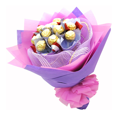 12pcs Ferrero Rocher in Bouquet Online to Cebu, Philippines