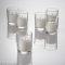 ​6pcs Plain White Candle in a Glass to Cebu City