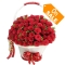 send 50 beautiful red roses in basket to cebu